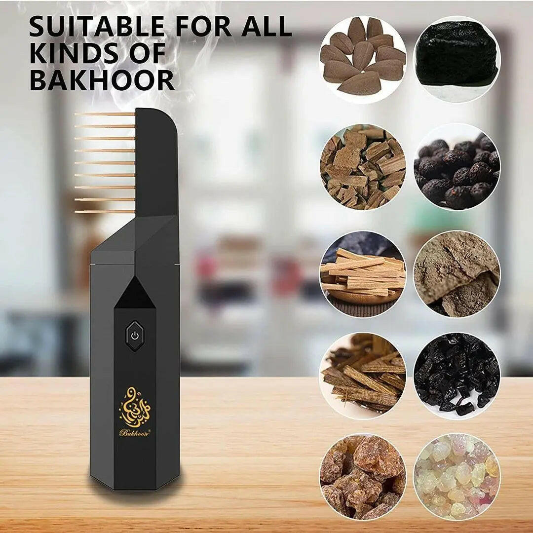 2 in 1 Hair Bakhoor Comb My Storeoile cold press fresh oil