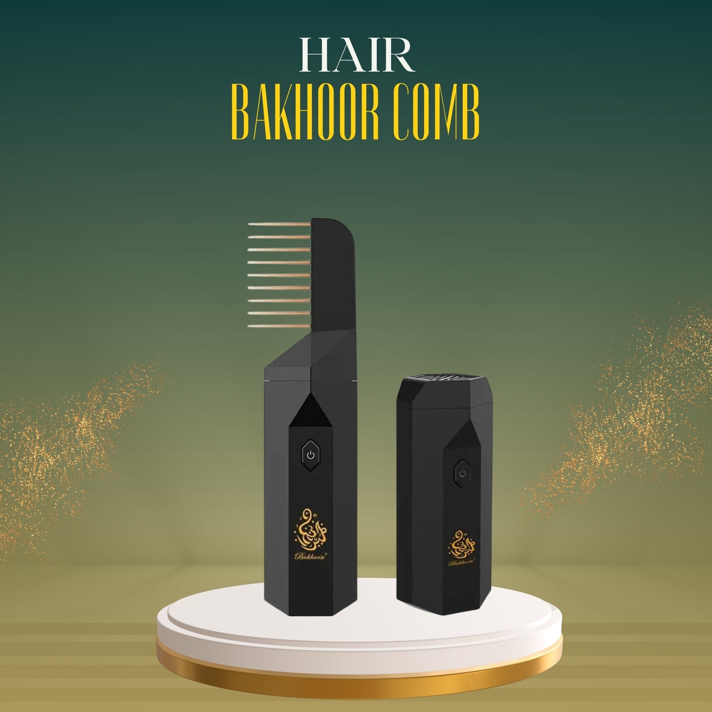 2 in 1 Hair Bakhoor Comb
