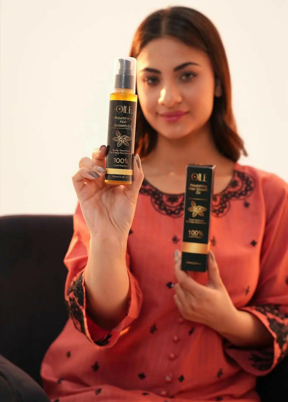 Buy Pure organic Hair Oil Hair Fall Dandruff and White hairs